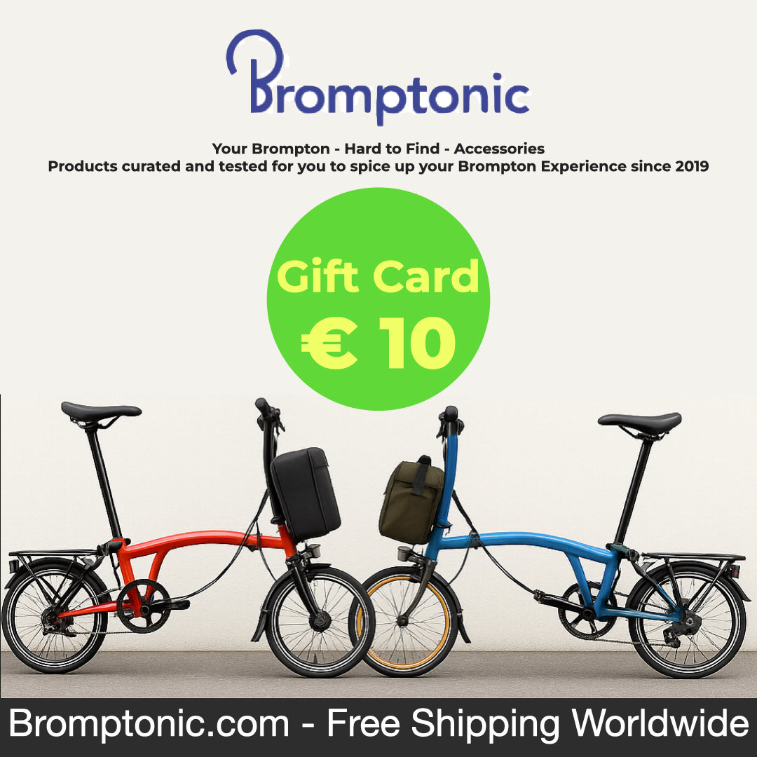 Carte cadeau de Noël Bromptonic