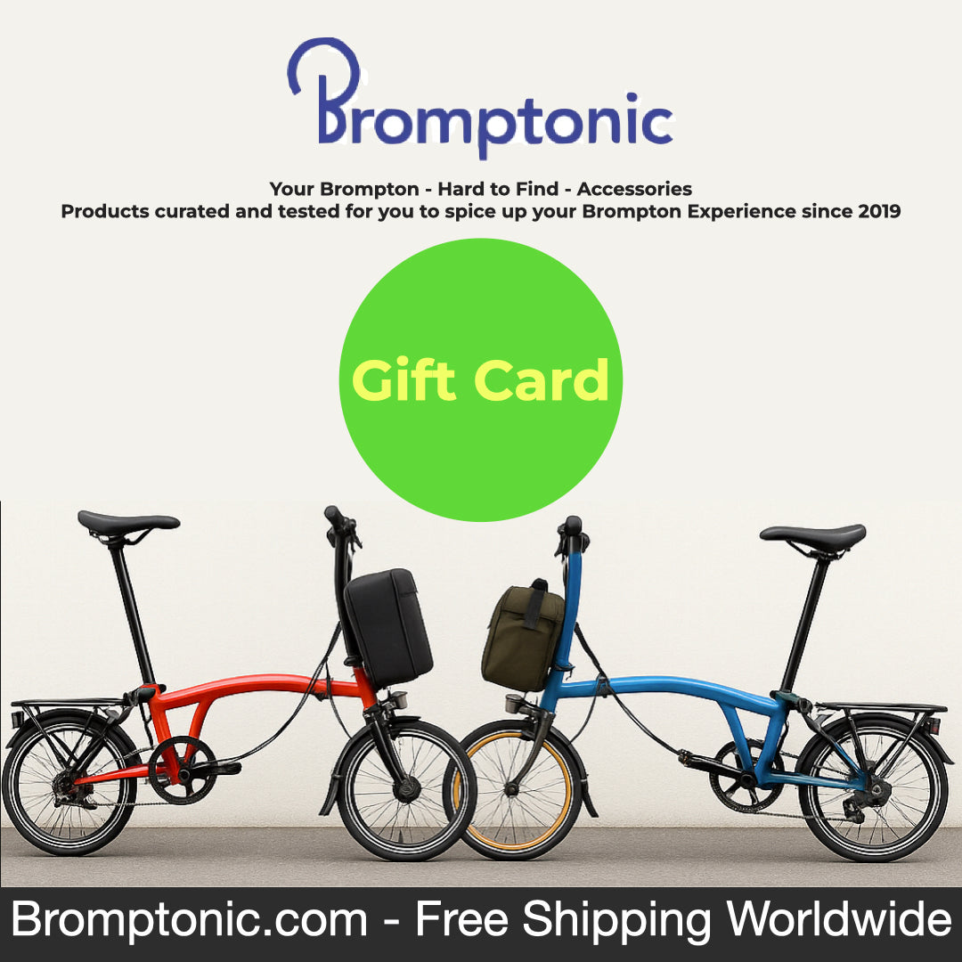Carte cadeau de Noël Bromptonic