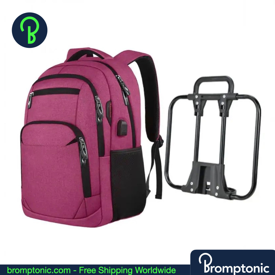 Sac à dos Brompton Commuter 25L - Sac d'affaires et de voyage avec cadre de transport frontal (A/C/G/P/T Line)