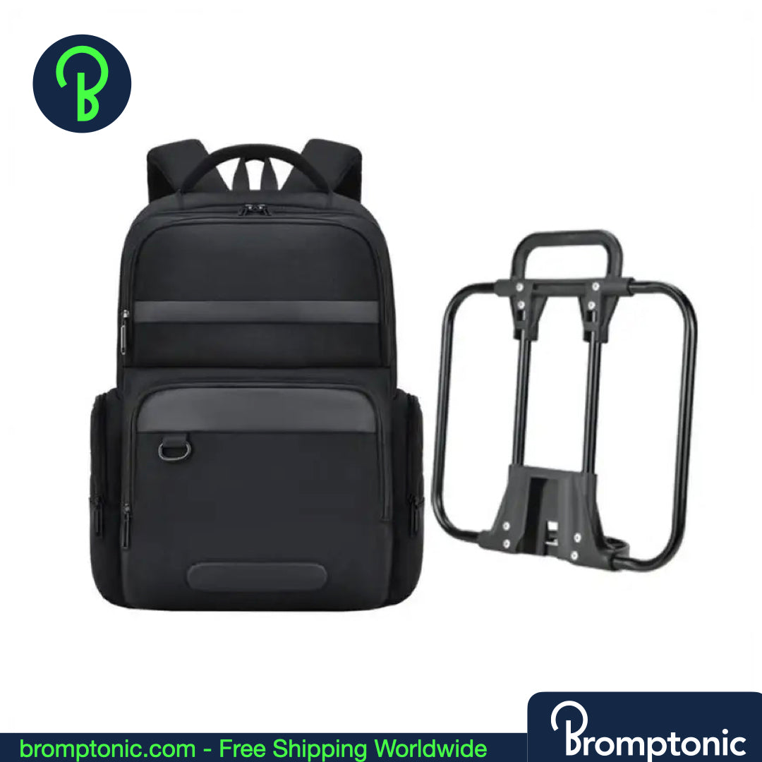 Brompton Business Backpack 28L - Sac de voyage multi-compartiments avec cadre de transport frontal (A/C/G/P/T Line)