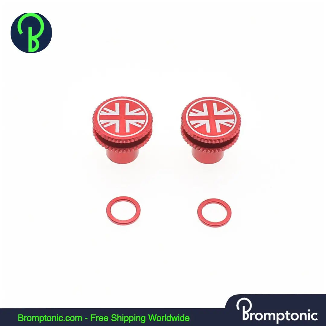 Brompton British Flag Nut Bolt for Seat post Clamp and Suspension Rear Shocks Bromptonic