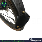 Brompton Handmade Classic Leather Fender Mudguard Bromptonic