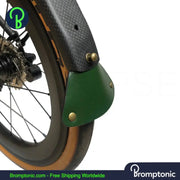 Brompton Handmade Classic Leather Fender Mudguard Bromptonic