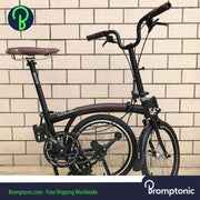 Leather Frame Protector Brompton Bromptonic