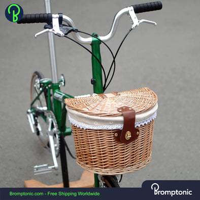 Panier d'épicerie en rotin Brompton