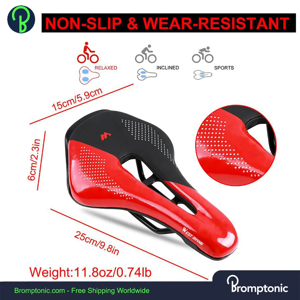 Sport Foam Saddle For Brompton Bromptonic